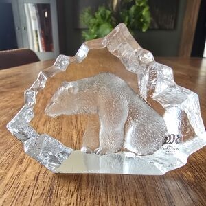 Crystal Bear Sculpture